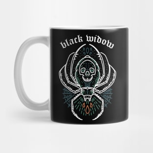 black widow Mug